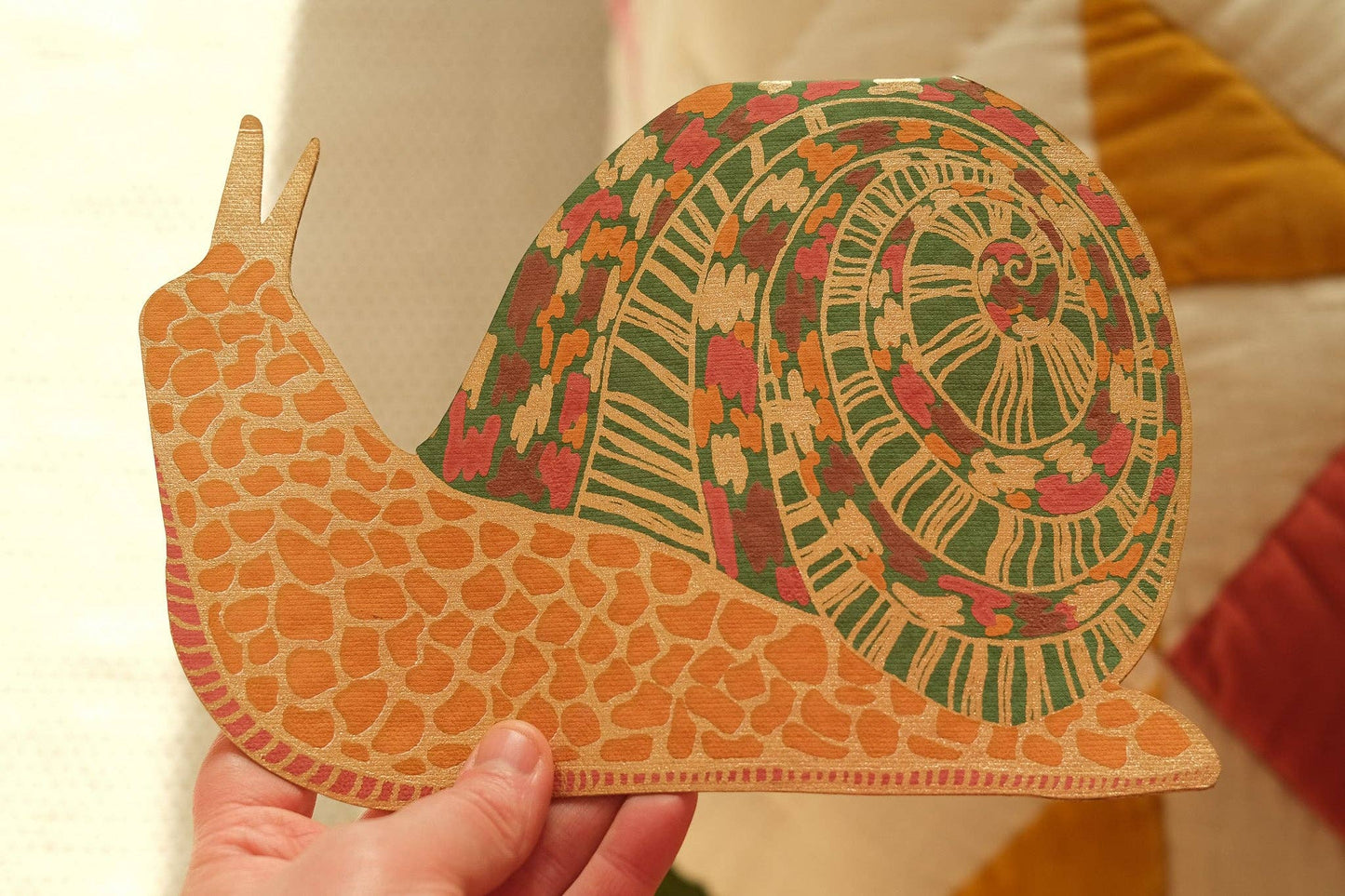 Snail Greeting Card: C6