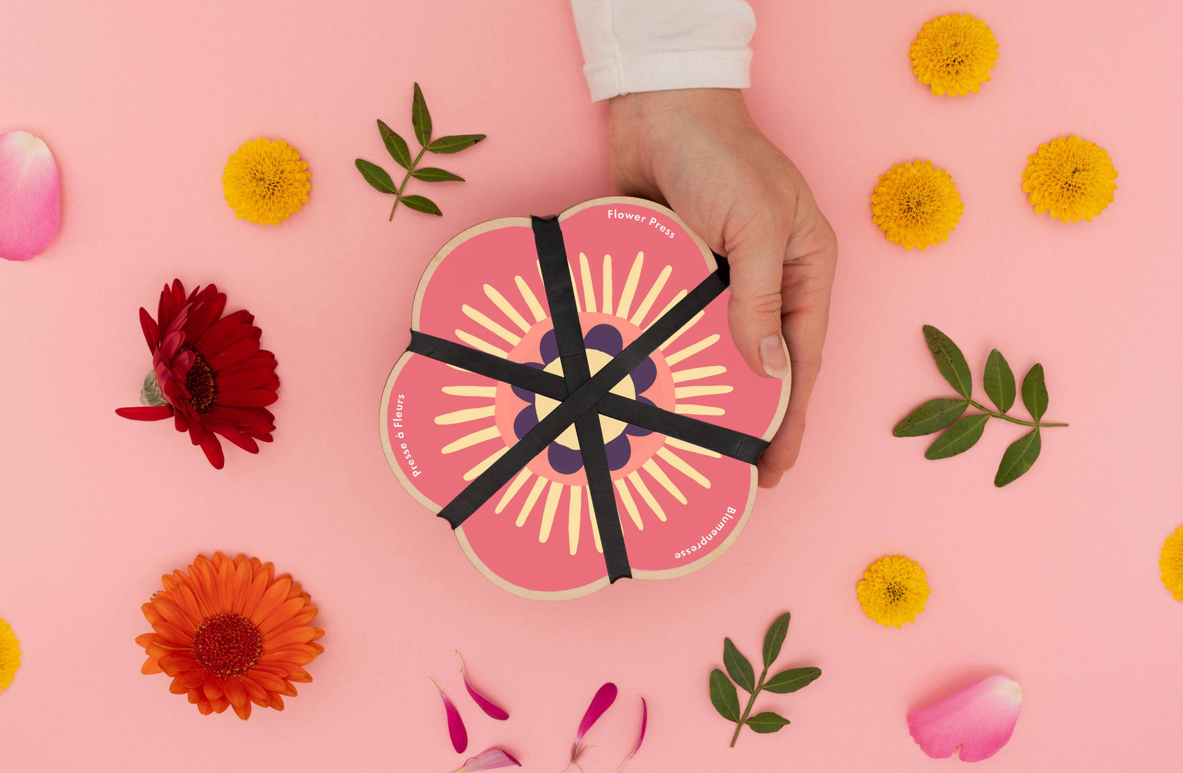Flower Shaped Press - Pinks