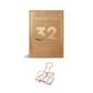 Tools to Live By - 32mm Paper Clips: Rose Gold