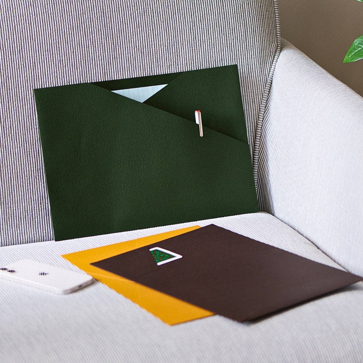 Sikigu Paper Pockets File: Mandarine