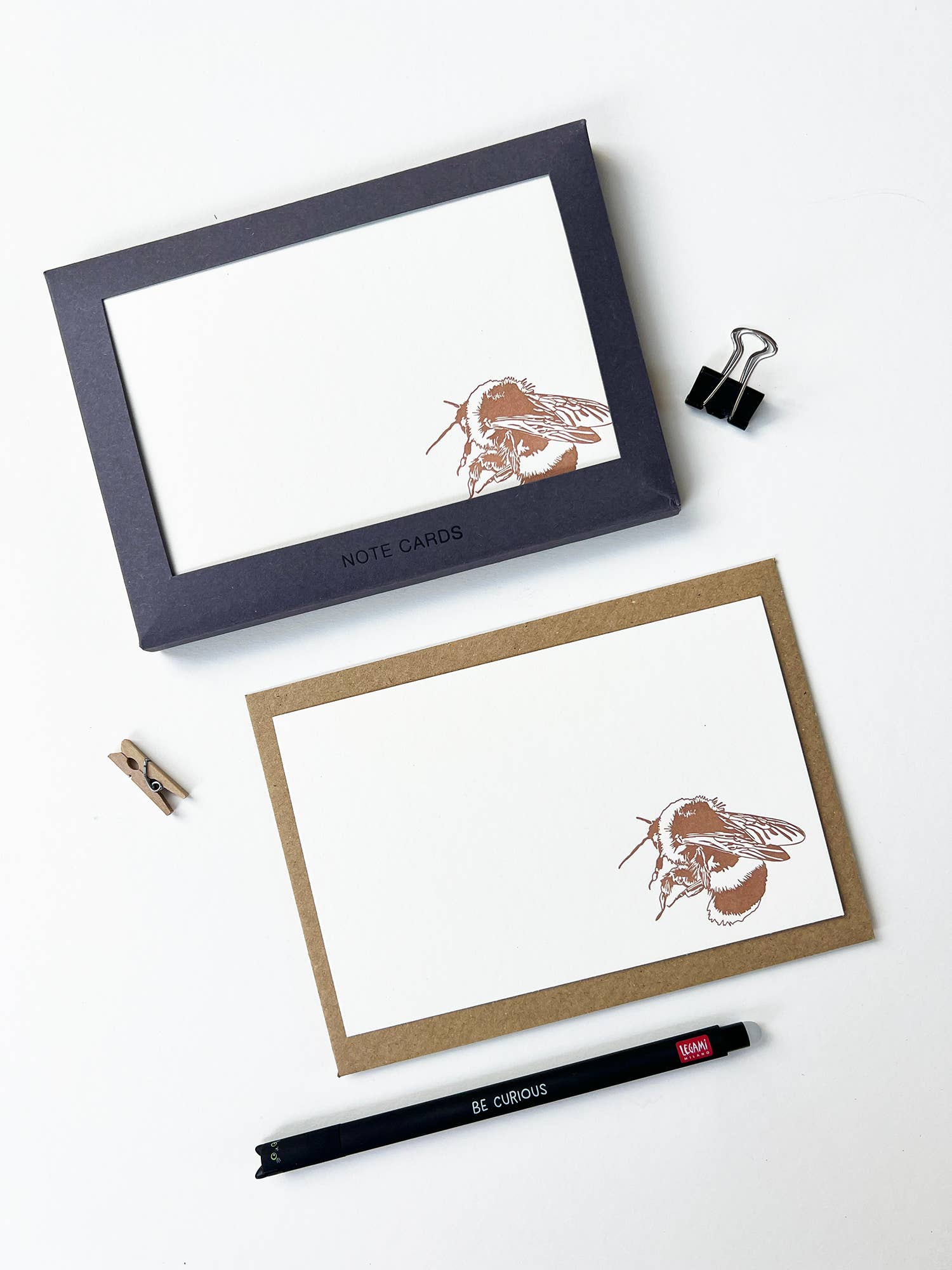 Bumblebee Correspondence Thank You Notecard Set | Set of 10 : Thank You