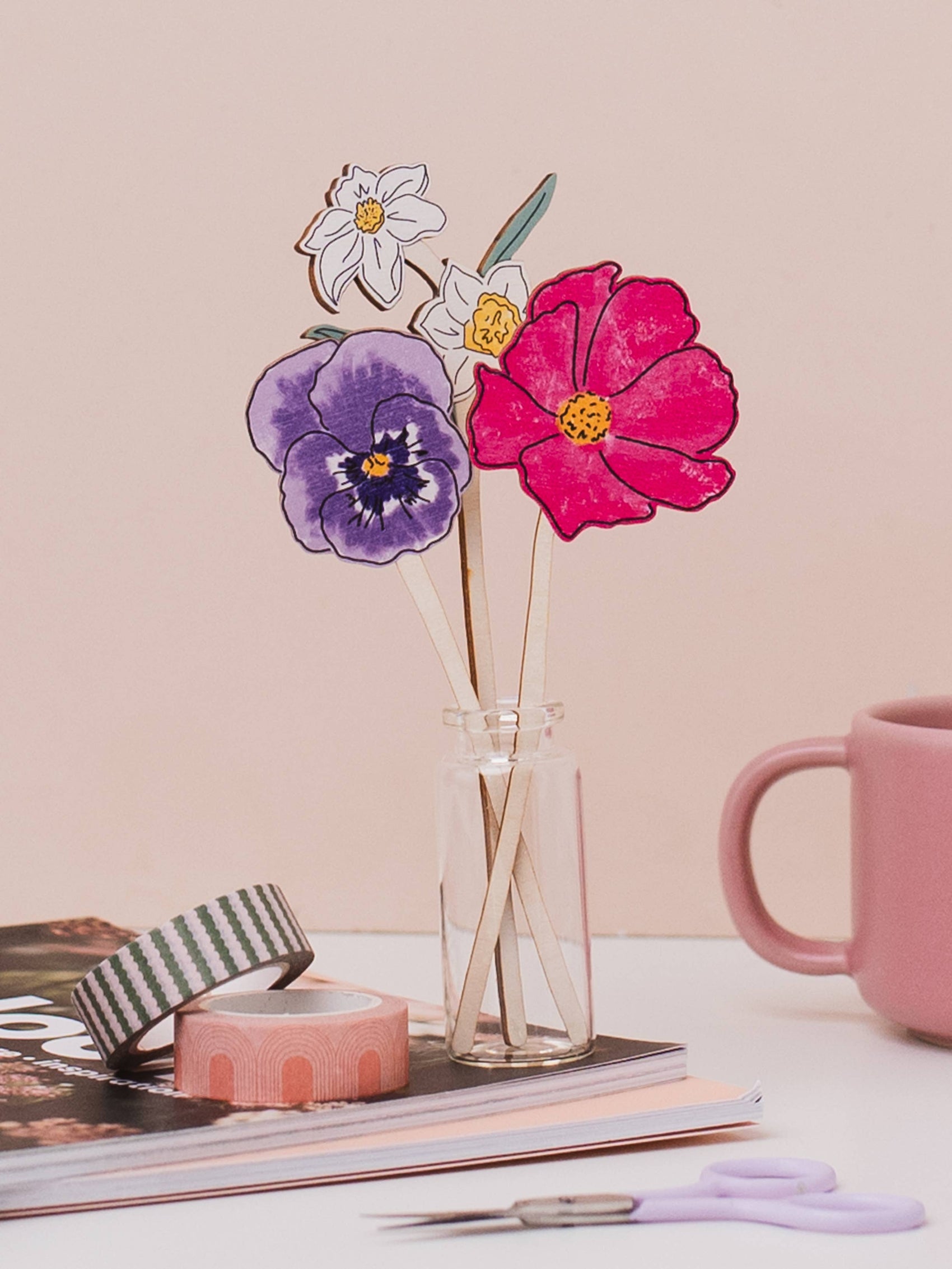 Wooden Cosmos Gift – October Birthday - Sustainable Gift