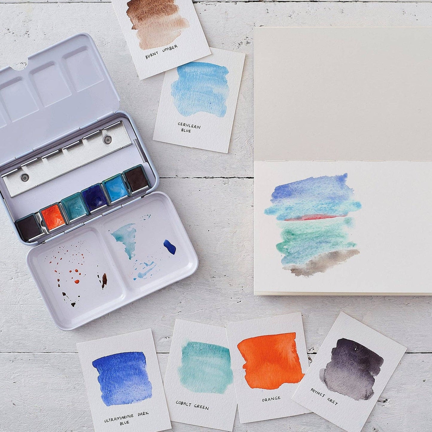 Seascape Watercolour Collection