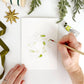 Wreaths paintable watercolor notecard set