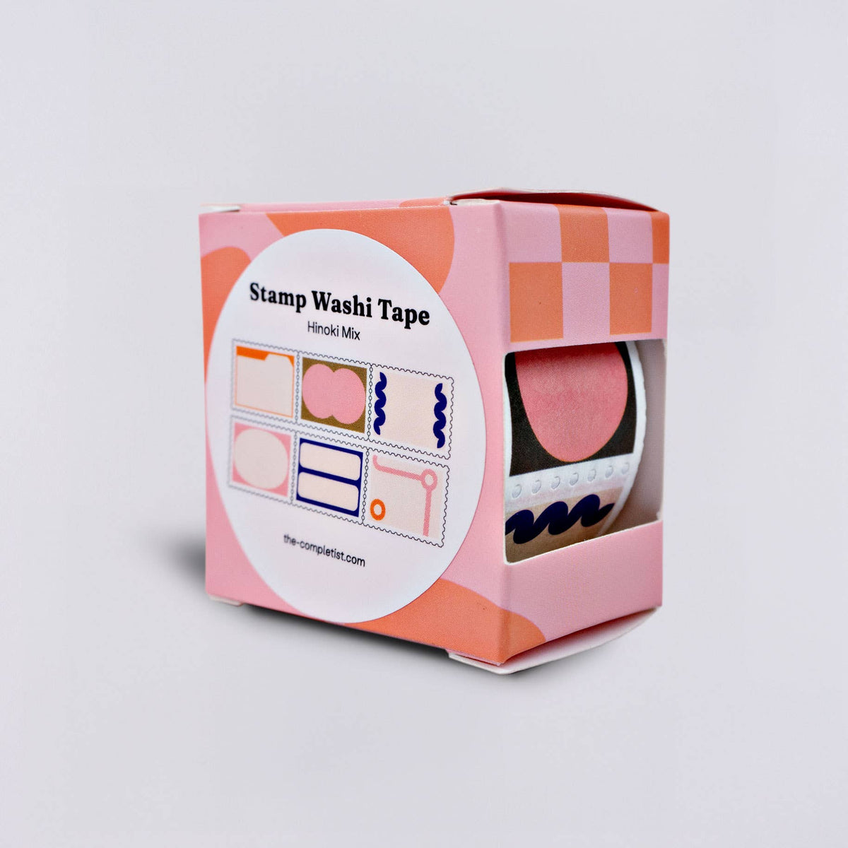 Hinoki Mix Stamp Washi Tape