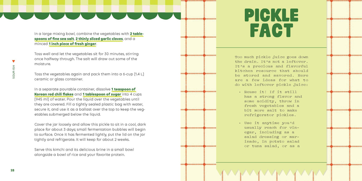 Pickles, Illustrated - A Cookbook of 36 Recipes and Briny Miscellany (Hardback)
