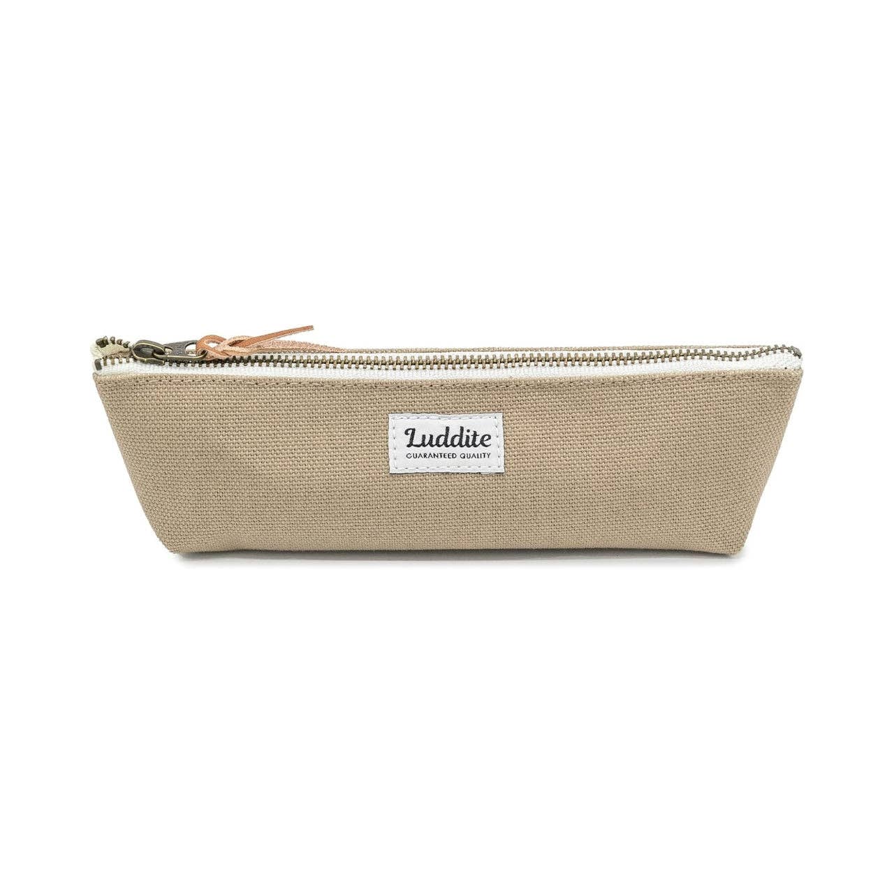 Luddite Boat Pen Case – Japanese Canvas & Denim in Three Sizes: Okayama Denim / Medium