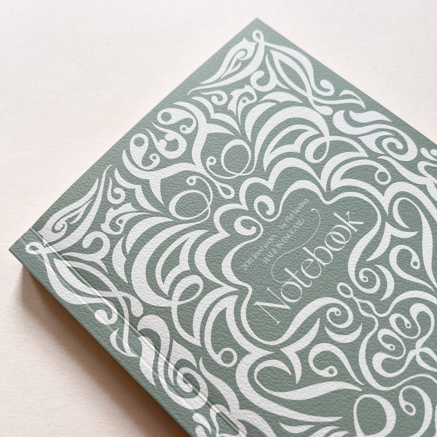 Sage Green Swirl Notebook