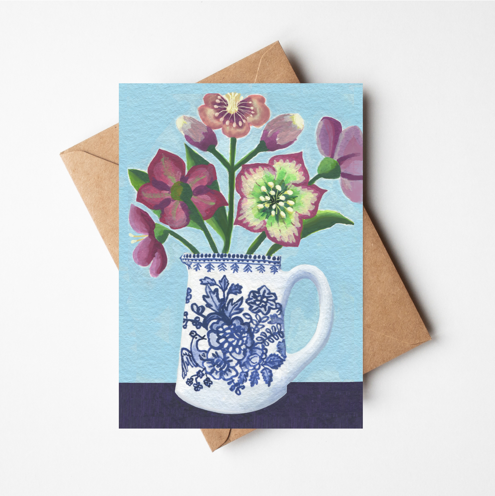 Hellebores in Pheasant Jug Cards