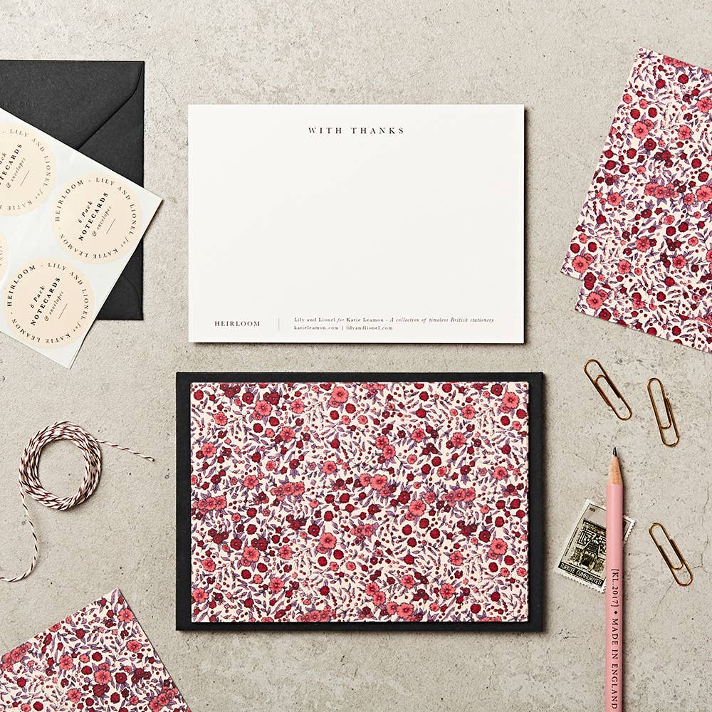 Heirloom Wild Rose Notecards