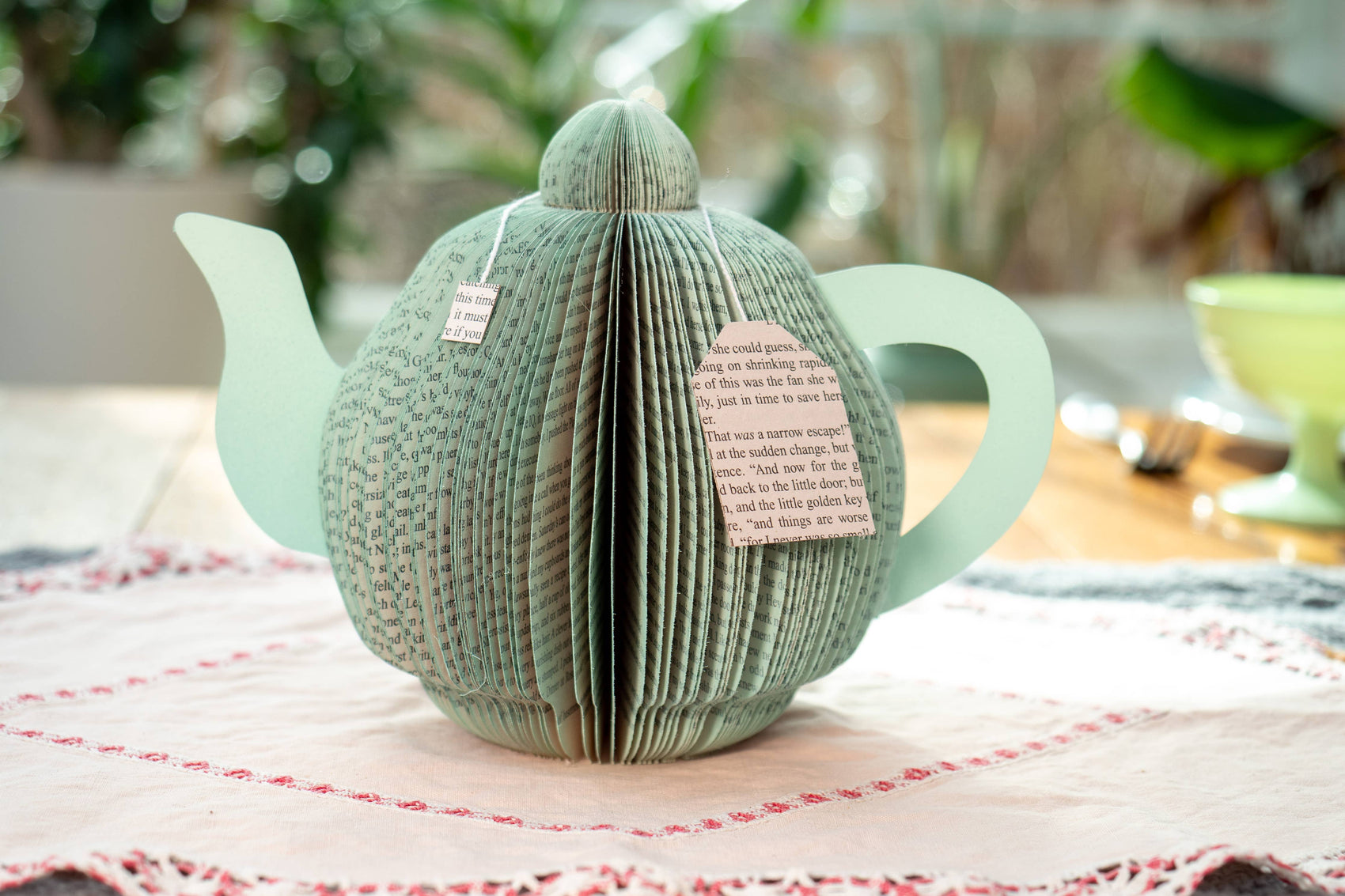 Bookish Tea Cup
