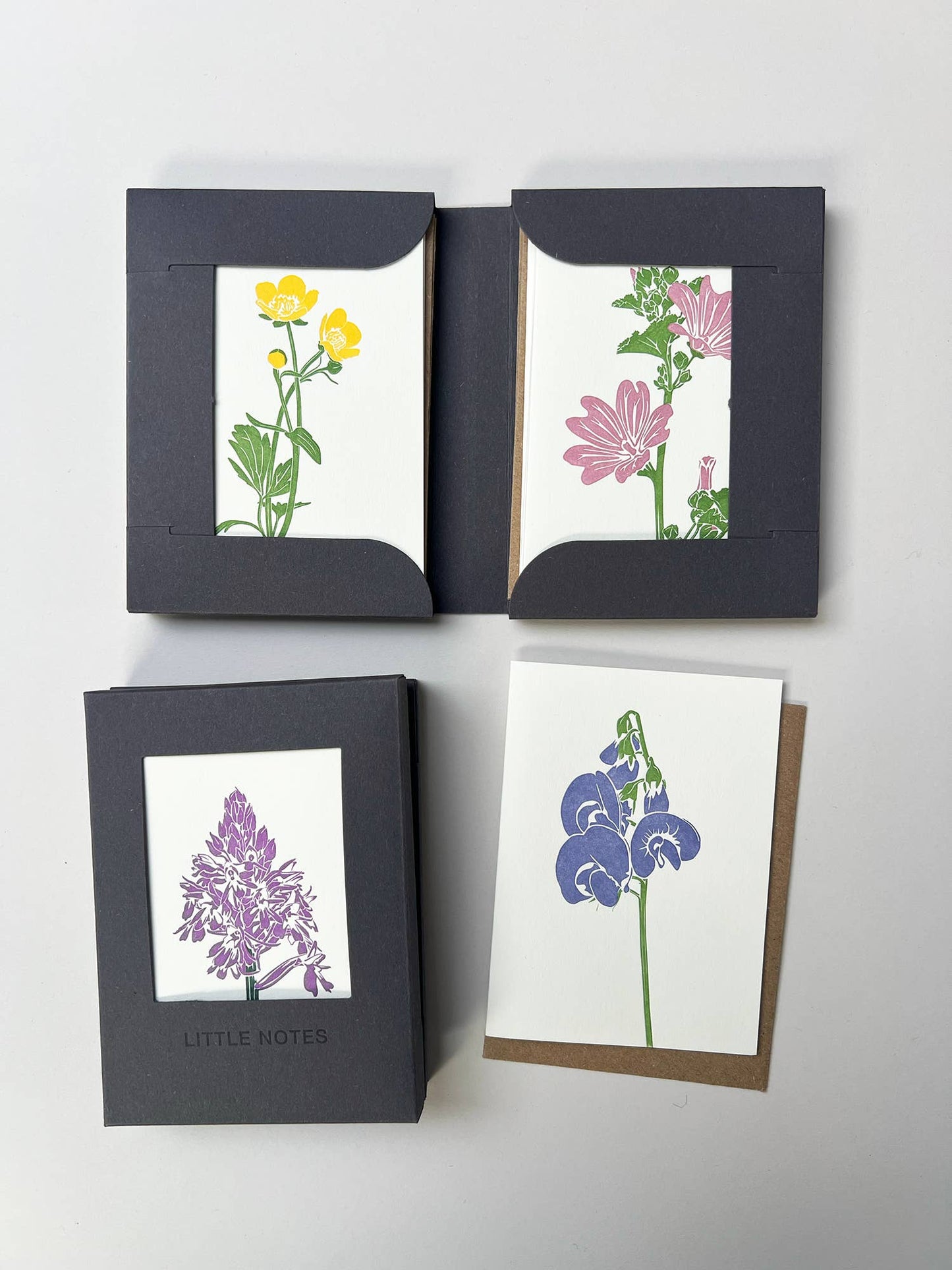 Wild Flower Notecard Set  | Set of 8