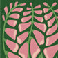 Foxglove | Modern-Retro Wildflower Art Print | Wall Decor: A4 - 210 x 297 mm (8.3 x 11.7 inches)