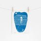 Paddle riso print, paddleboard, water, sea, beach, ocean