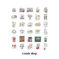 Paper More | Daily Life Stickers: Afternoon tea