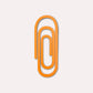 Paperclip 3D Printed Bookmark: Emerald
