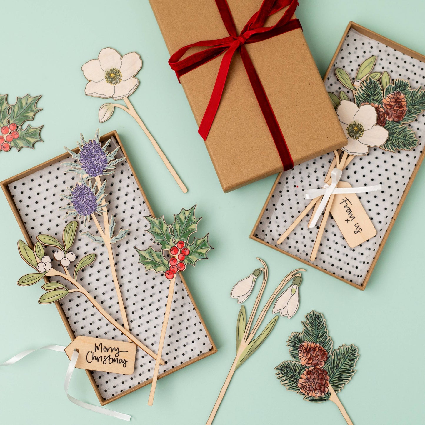 Wooden Gift Tag: Thank You So Much