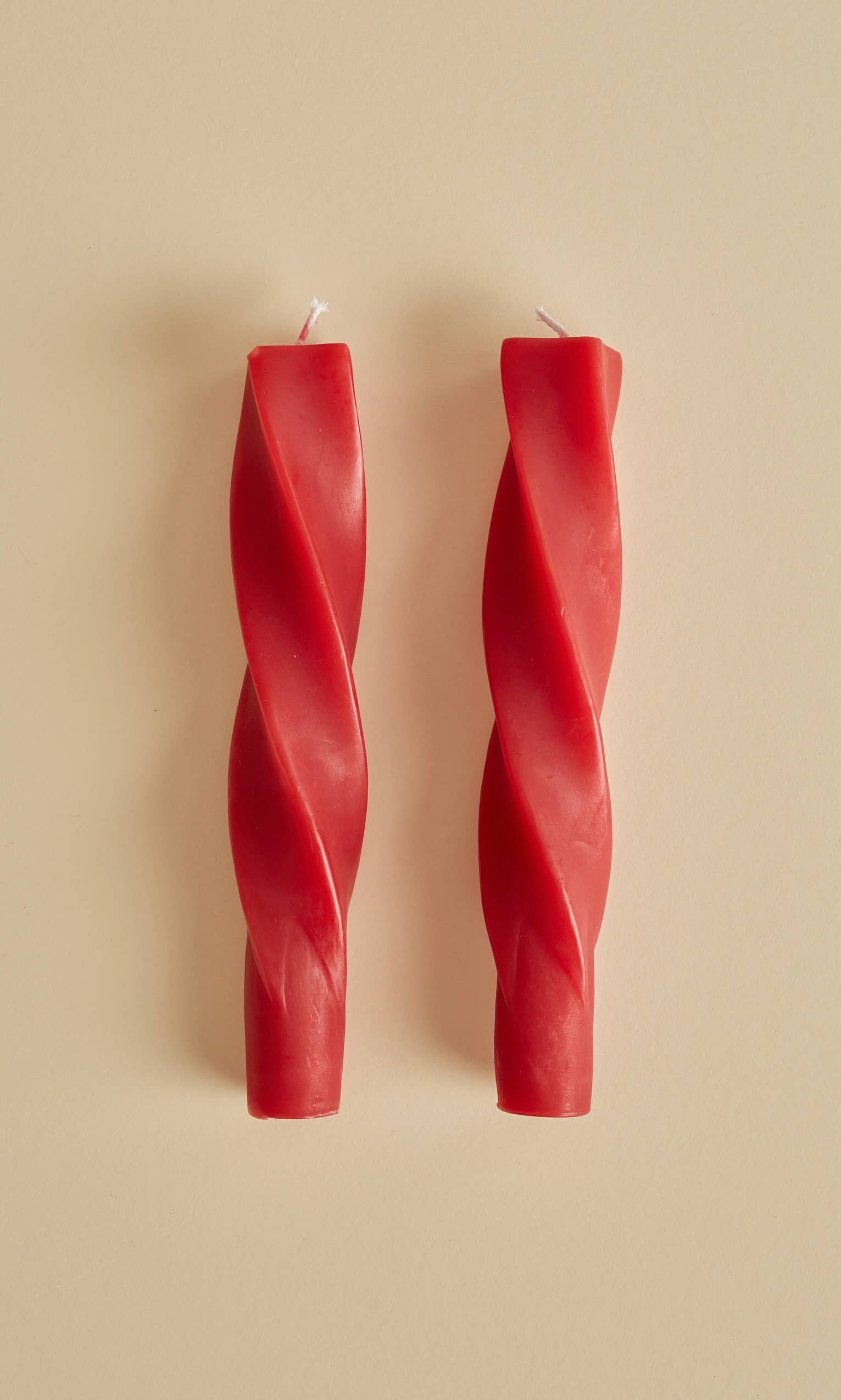Twisted Candle Red