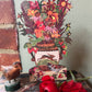 Berries and blooms laser cut birch plywood keepsake and card
