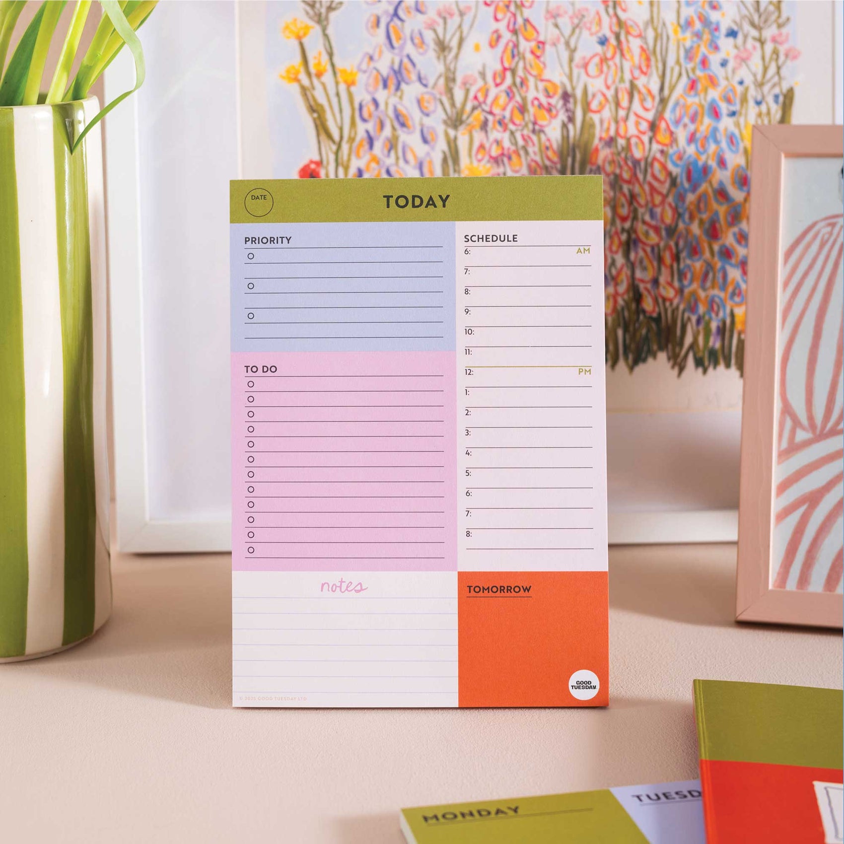 A5 Daily Planner Pad | Block My Life