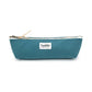 Luddite Boat Pen Case – Japanese Canvas & Denim in Three Sizes: Teal / Medium