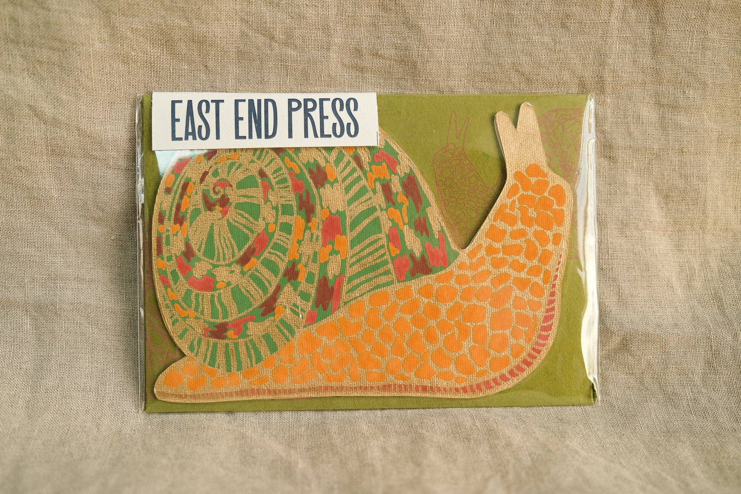 Snail Greeting Card: C6