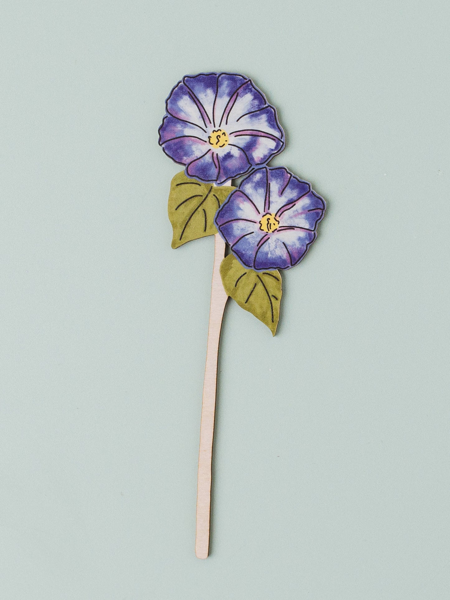 Wooden Morning Glory – September Birthday - Sustainable Gift