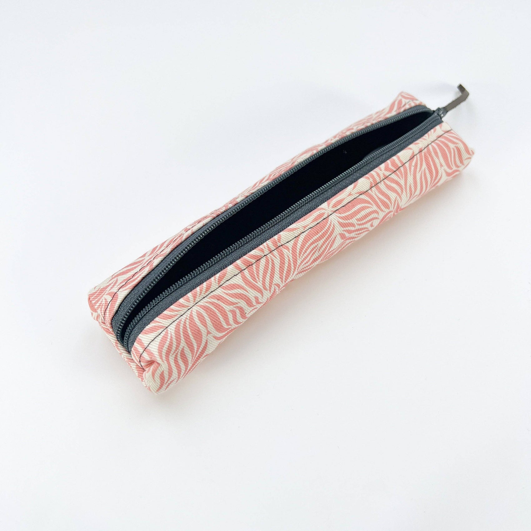 Coral Swishes Slim Pencil Case
