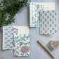 Harriet Handmade Note Card and Envelope Set | Block Printed