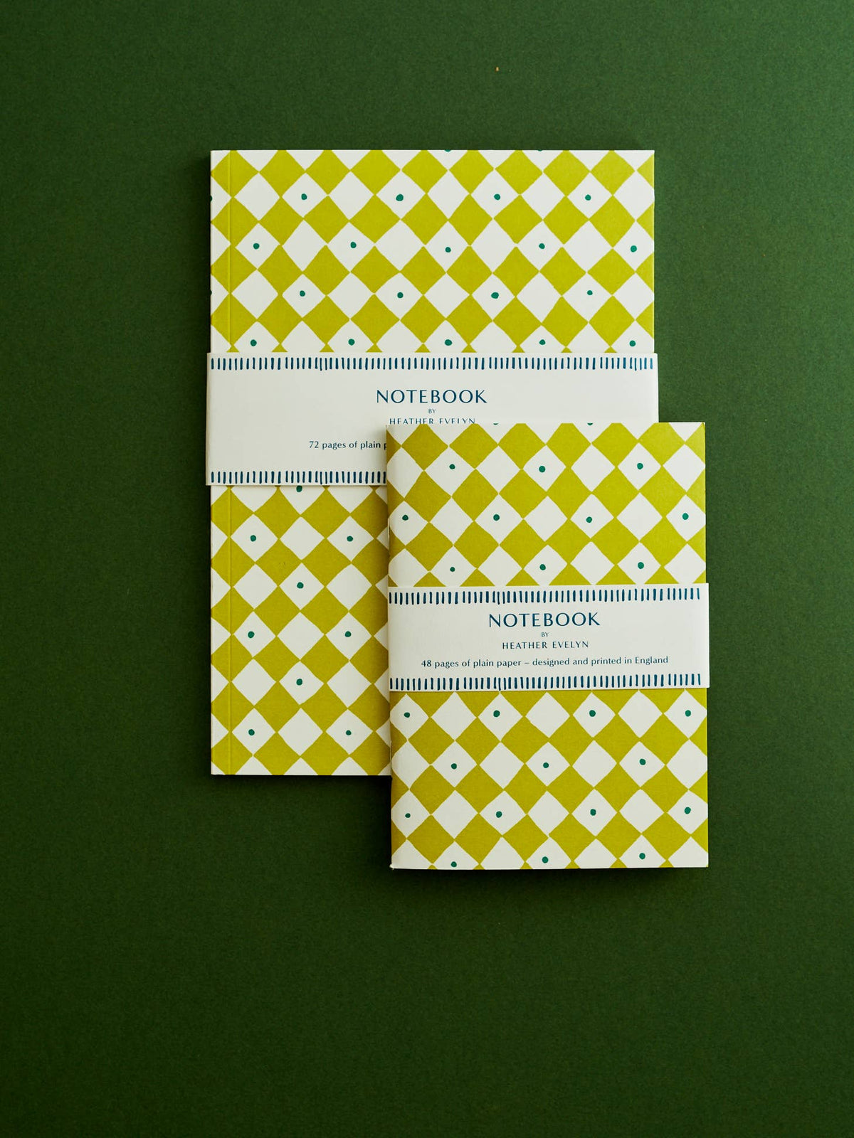 Notebook Mini Diamond Green: A6