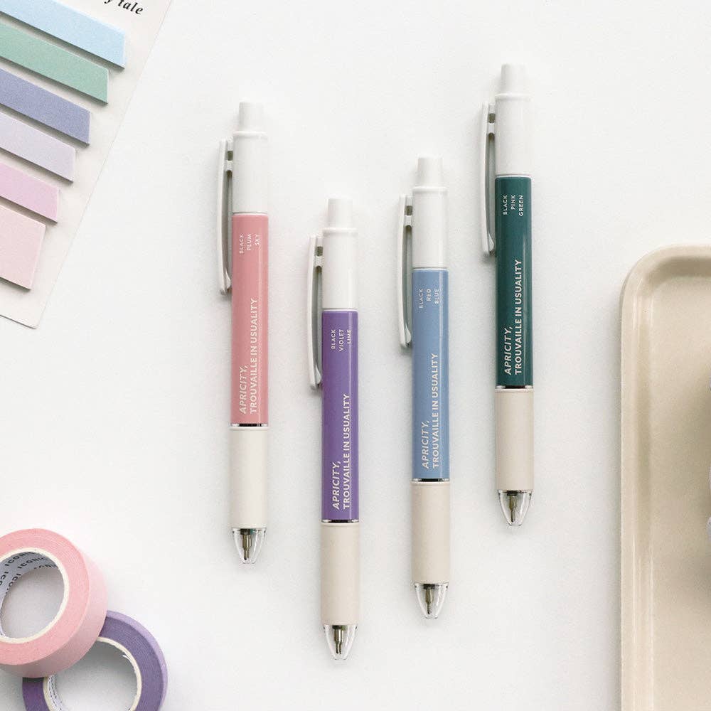 Iconic Smooth 3 Colour Pen 0.38mm: Indi Blue