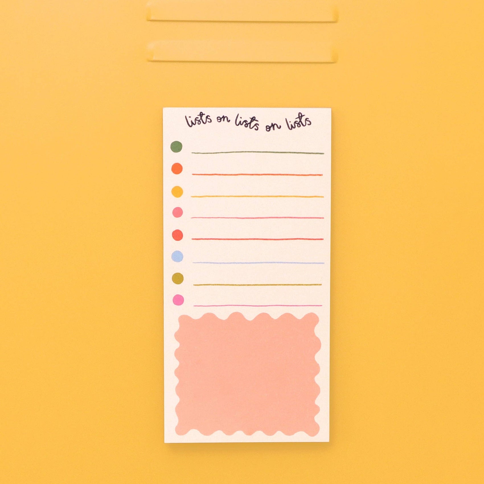 To do list - lists on lists