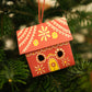 Gingerbread House Screen-Printed Board Decoration