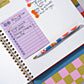 Ginger Habit Checklist Sticky Notes