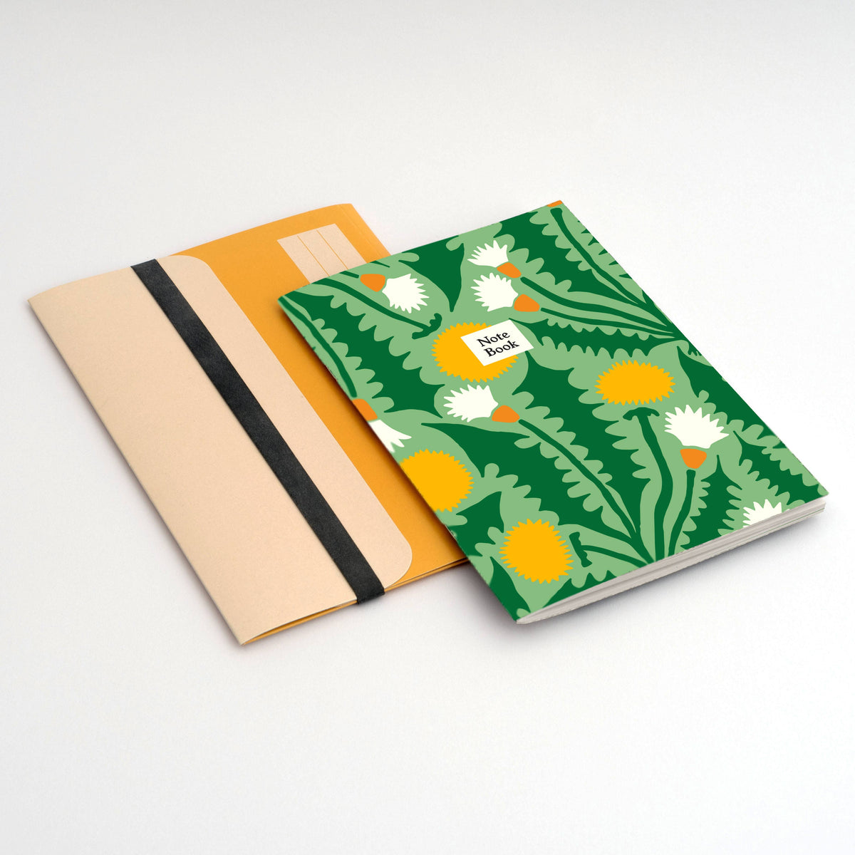 Folder Style Notebook Notebook + Folder (A5) - Dandelion – Wildflower Holt