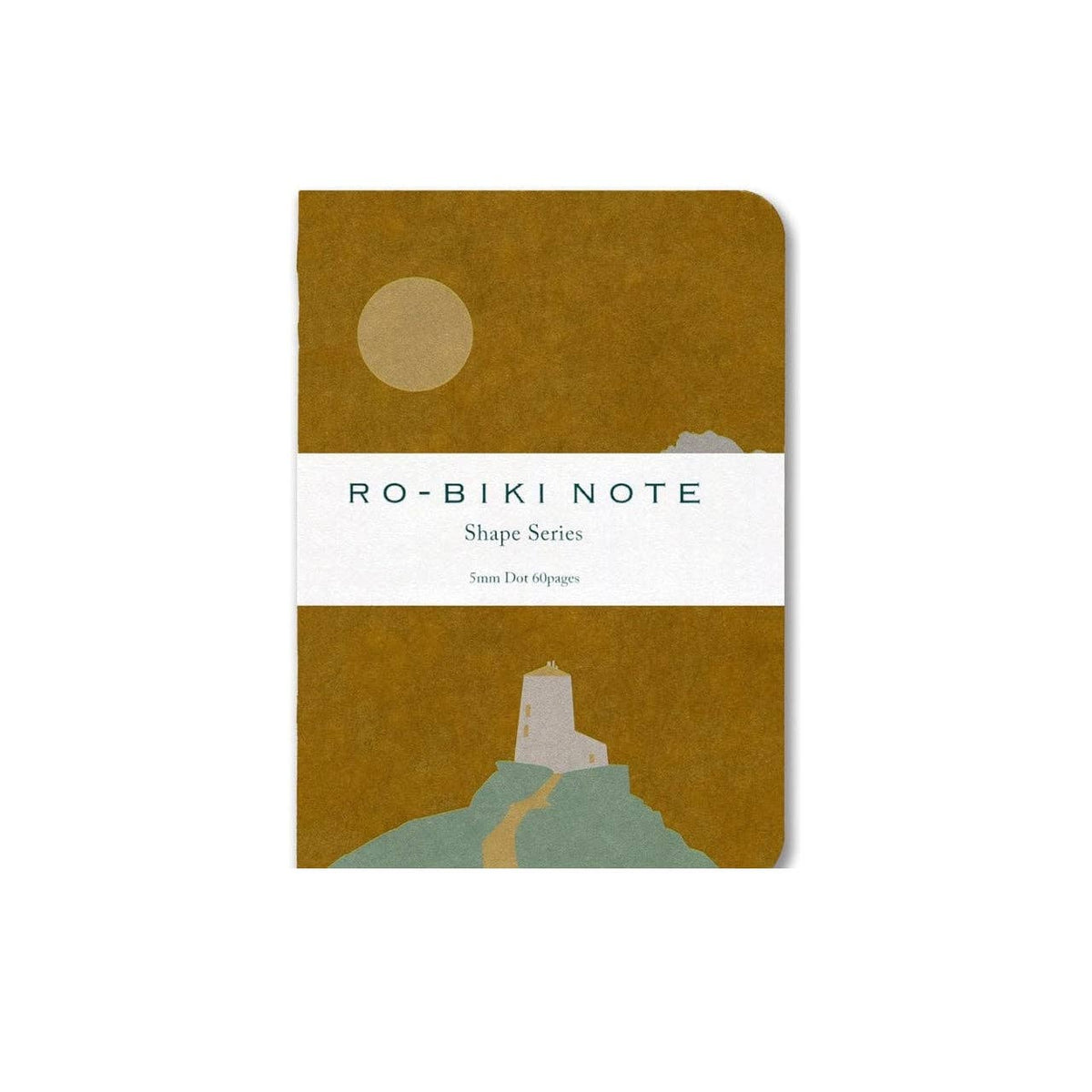 Yamamoto Paper RO-BIKI NOTE Shape Series Notebook: Lighthouse