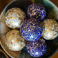 Gold and White Bauble
