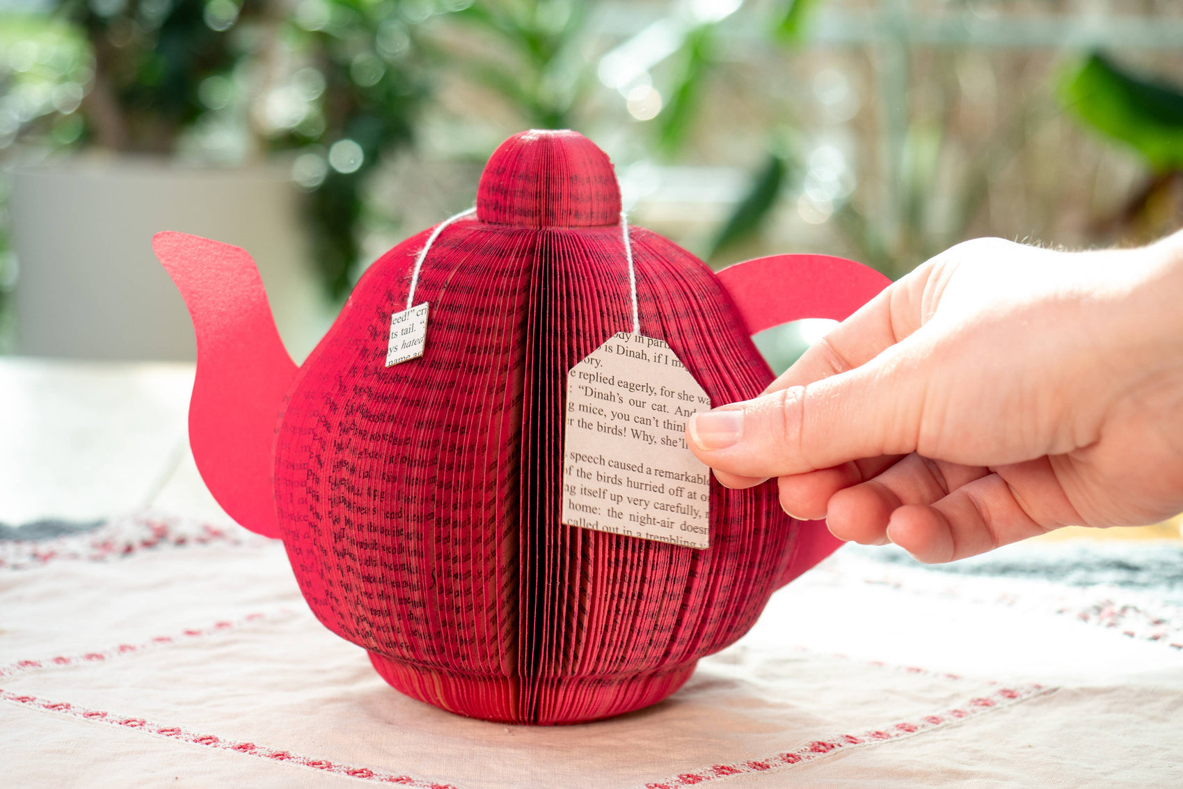 Bookish Tea Cup