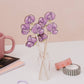 Wooden Sweet Pea Gift – April Birth Flower - Sustainable