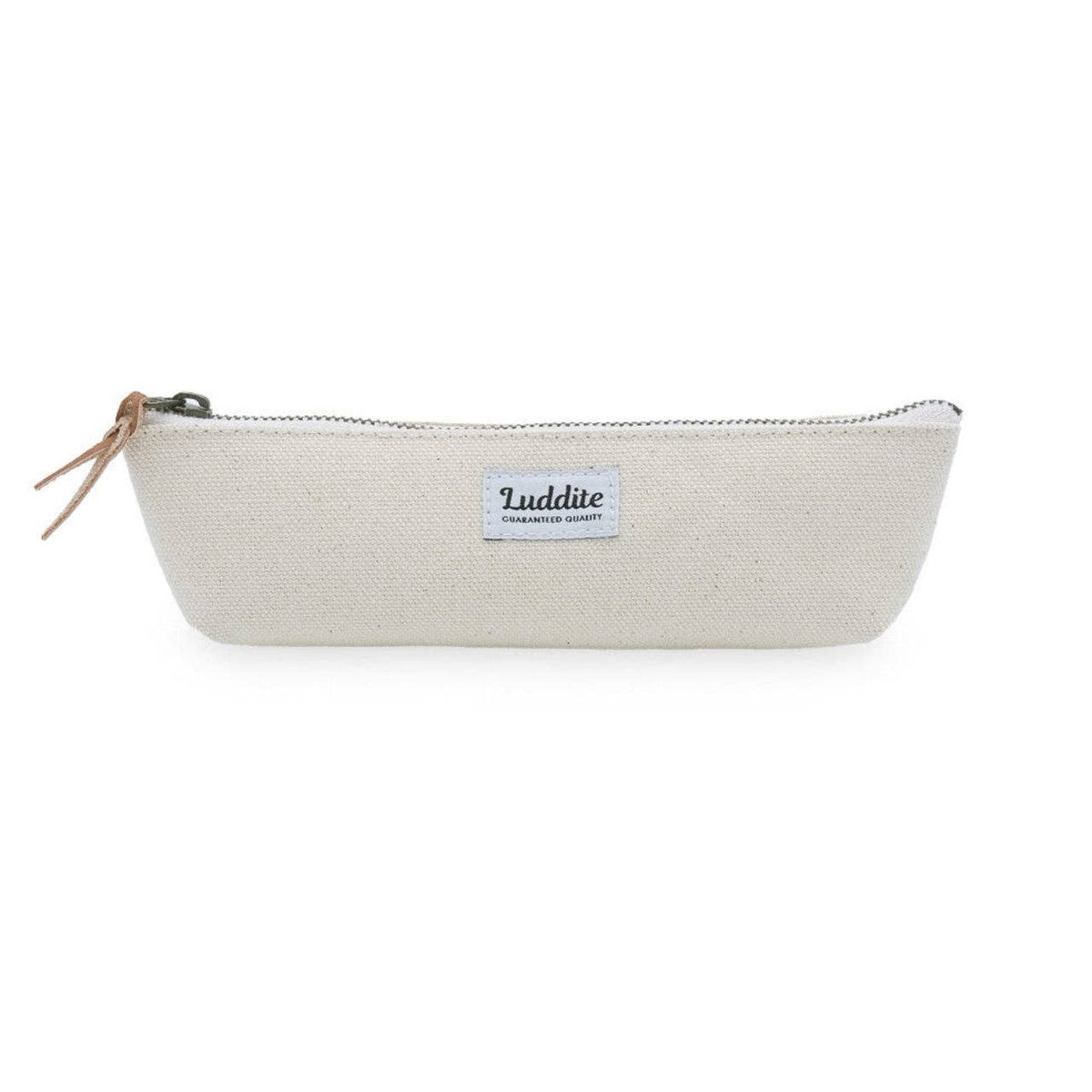 Luddite Boat Pen Case – Japanese Canvas & Denim in Three Sizes: Teal / Medium
