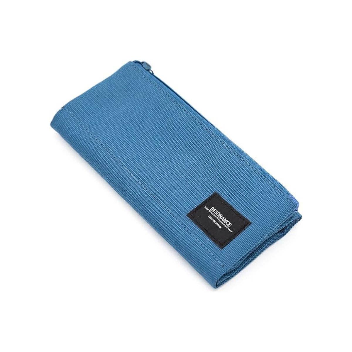 Luddite Resonance Multi-Purpose Bendy Pen Case: Blue Gray