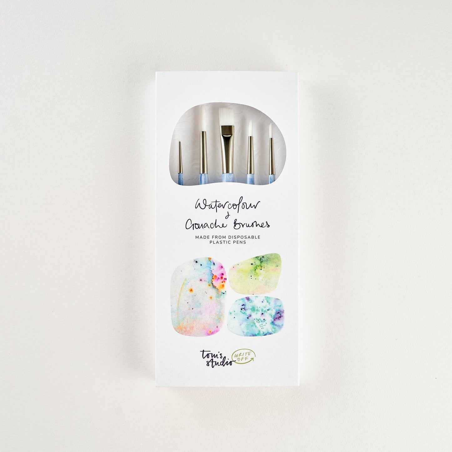 Write Off Paintbrush set: Funfetti