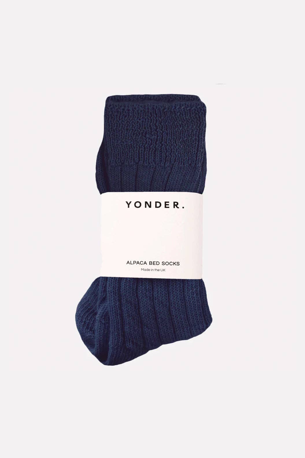 Alpaca Bed Socks | Midnight: 4-8