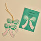 Gift Tag Bows - Set of 6: Red