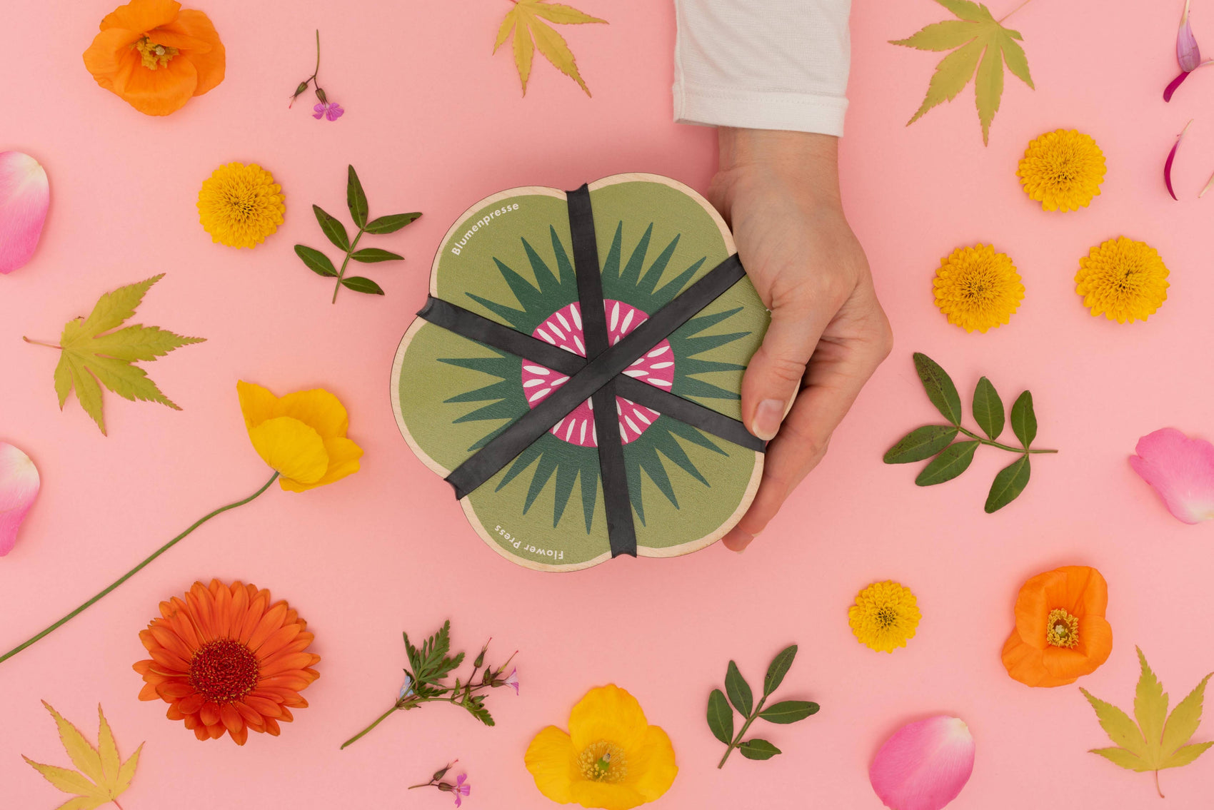 Flower Shaped Press - Greens