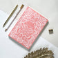 Coral Swirl Notebook