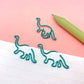 Dinosaur Paper Clips